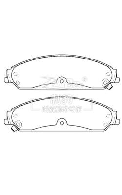 Chrysler 300C, pad di freno in ceramica, D1058, 5142559AA, F
