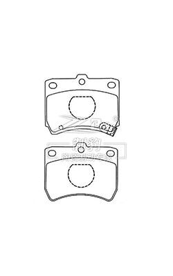 किआ प्राइड, सिरेमिक ब्रेक पैड,D402,KK150-33-23Z,F