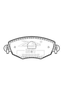 D910 Ford Mondeo Brake Pad C2S17129 Front Ceramic Brake Pads