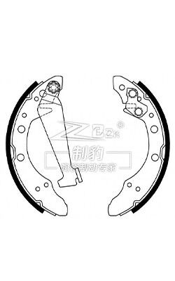 Volkswagen Santana2000 Seramik Davul Fren Yastığı 1H0698525X Arka Fren Ayakkabıları Değiştirme