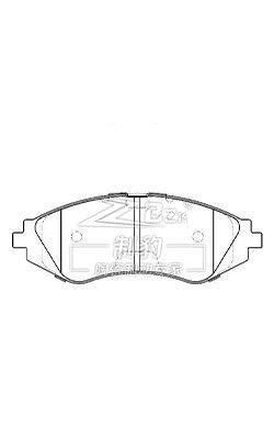 बुइक एक्सेल, सिरेमिक ब्रेक पैड, डी1035,96405129, एफ