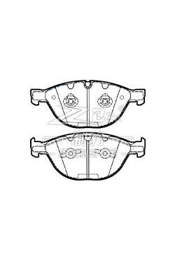 BMW E60 D1151 Pareti freno anteriori in ceramica 34116763652 ATE Sistema di frenatura