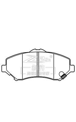 क्रिसलर जीप रैंगलर, सिरेमिक ब्रेक पैड, डी1273,68003701AA,F