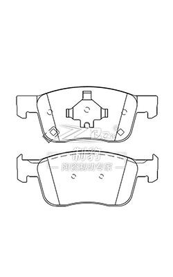 2014 Chevrolet Sail Gen-3, керамическая тормозная панель, D1942,90921493, F