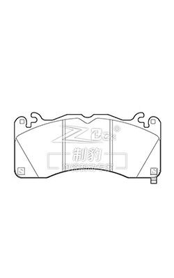 Ford Mustang GT 5.0T thay đệm phanh xe D1792, FR3Z-2001-H