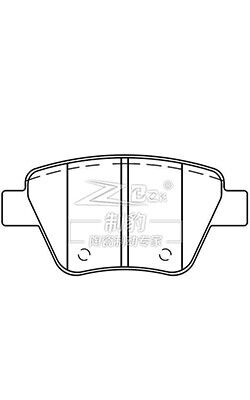 TRW Volkswagen New Bora Керамическая автомобильная тормозная колодка замена 5K0 698 451