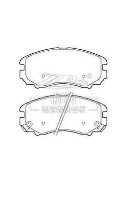 लुकास ऑडी ब्रेक पैड F291, फ्रंट सिरेमिक ब्रेक पैड 4436981291