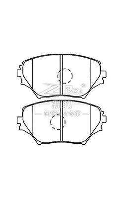 कैडिलैक सिरेमिक ब्रेक पैड सेट शोर में कमी और पहनने सेंसर के साथ 22851703