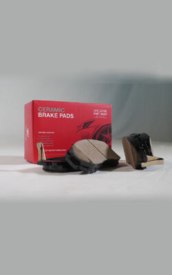 Friction Coefficient 0.35 to 0.45 Ceramic Brake Pads Featuring Excellent Heat Dissipation Designed for Braking Performance