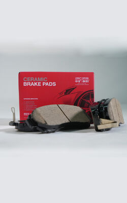 High Wear Resistance good ceramic brake pads featuring durable Anti rust Coating for corrosion resistance and longevity