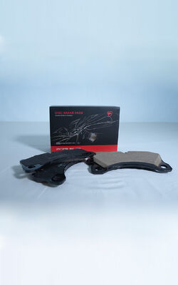 Disc type good ceramic brake pads 85 X 65 X 07 inches ideal for commercial vehicles requiring durable and braking solutions