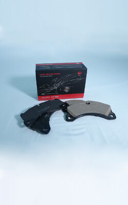 Long Lasting Durability Volkswagen Brake Pad Set Assembly And Shims Included With Chamfered Design