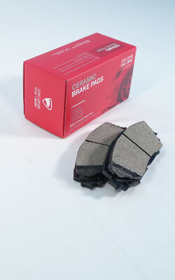 Corrosion Resistance Front Disc Brake Pad Set Chamfered Designed for Braking in Commercial and Industrial Vehicle Applications