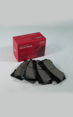 Slotted 12 Mm Thickness Best Ceramic Brake Pads Engineered For Smooth Braking And Reduced Noise In Heavy Duty Applications