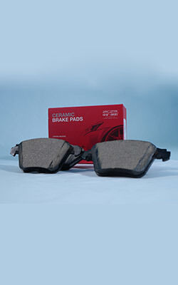 Ceramic Disc Brake Pad Set 120mm X 50mm X 15mm with Low Noise Operation for Optimal Performance